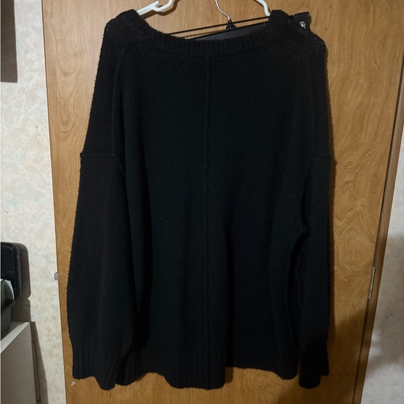 Free People Alli V-Neck Sweater - Picture 3 of 4